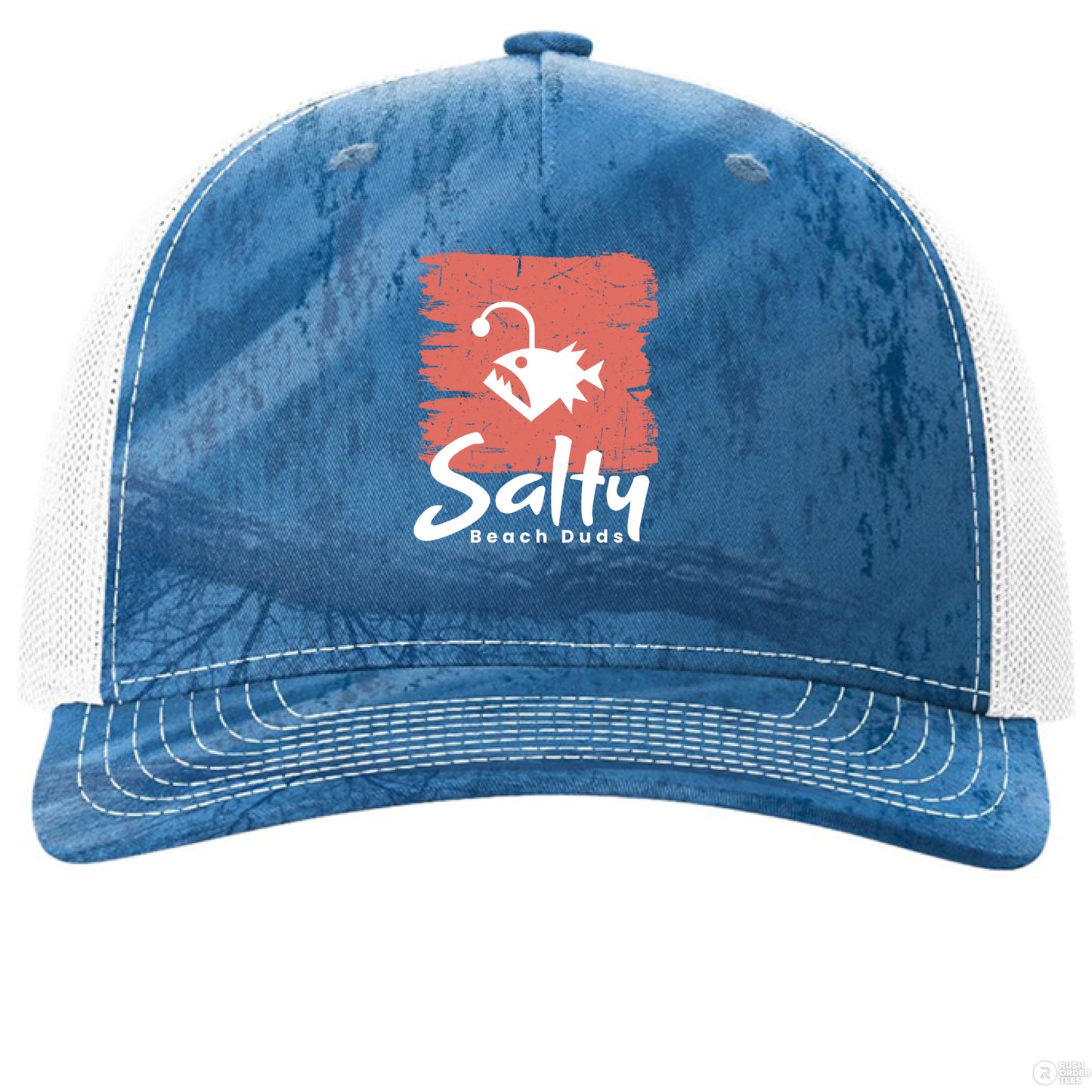 Realtree Fishing Light Blue/ White - FRONT