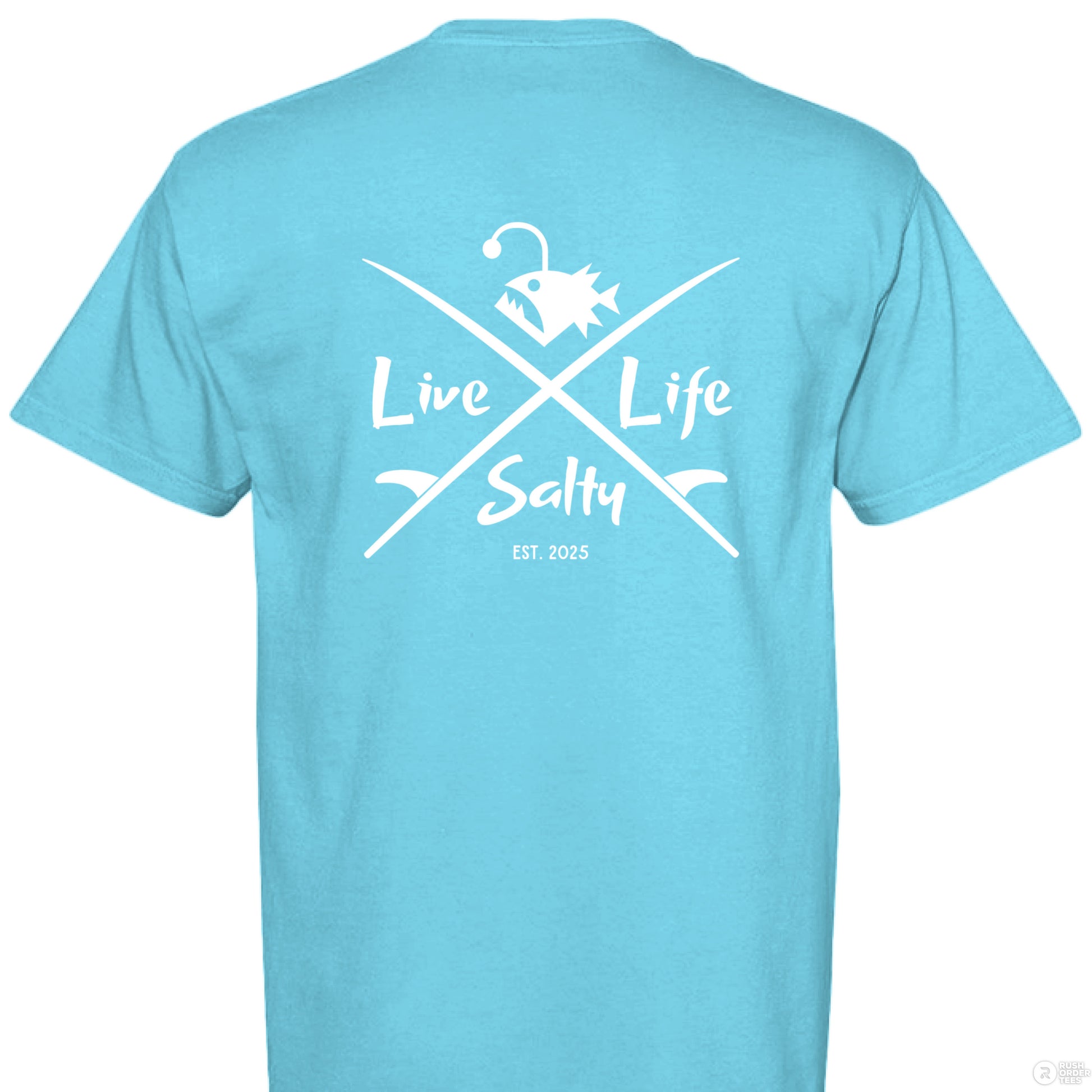 LAGOON BLUE - BACK