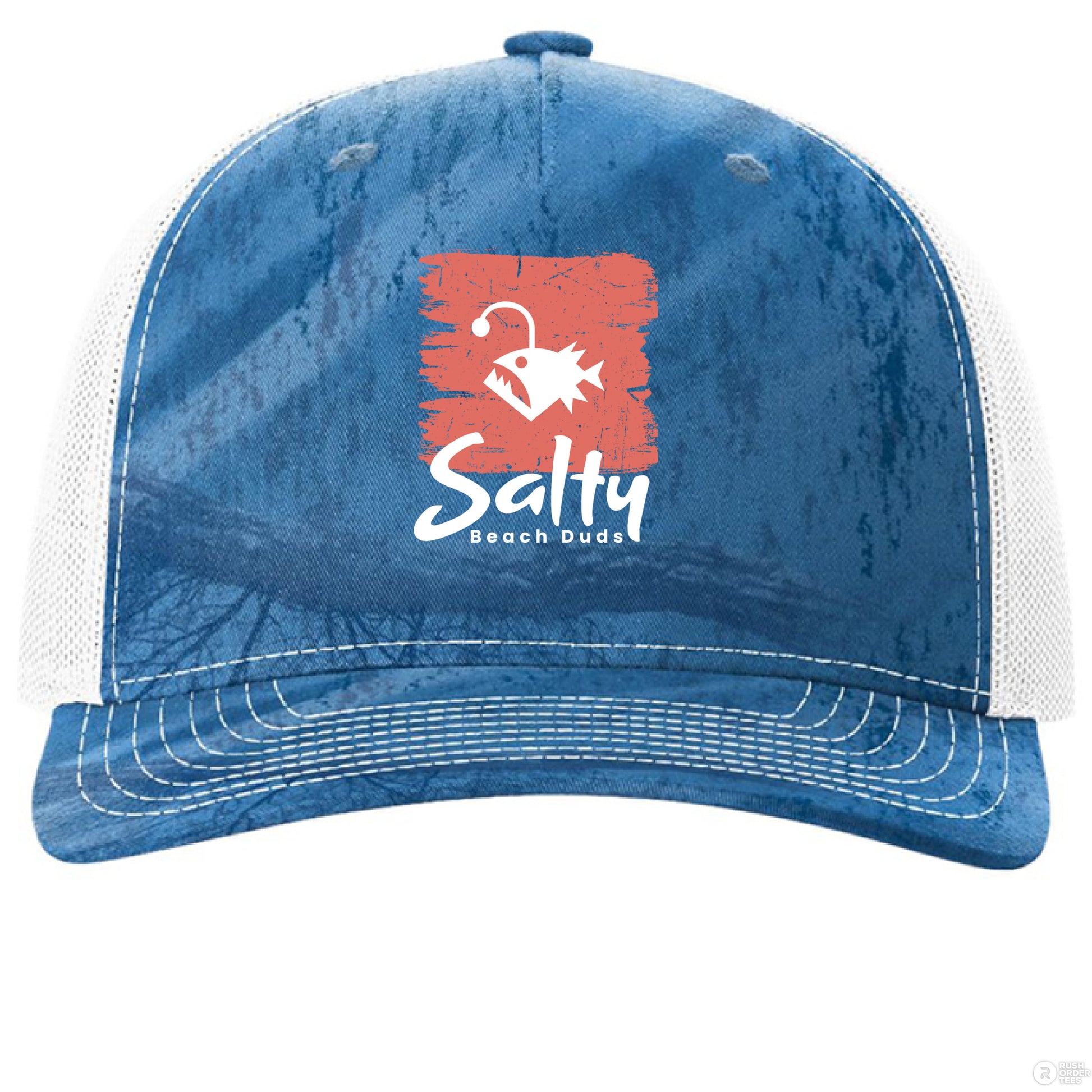 Realtree Fishing Light Blue/ White - FRONT