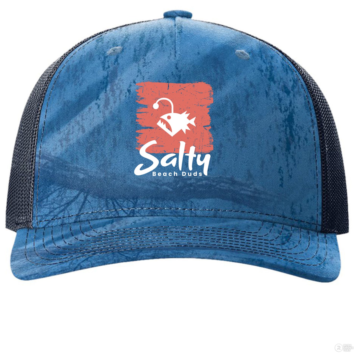 Realtree Fishing Light Blue/ Navy - FRONT